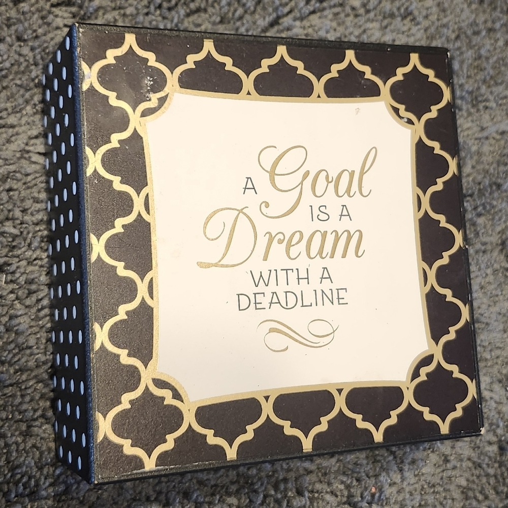 Inspirational Black and Gold Box